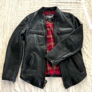 SCHOTT NYC Customized Cafe Racer